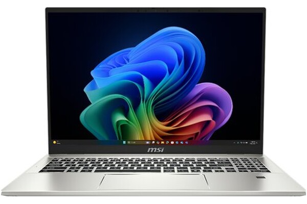 Laptop MSI Prestige A16 16.0" AMD Ryzen AI 9 365 AMD Radeon 880M 32GB 1024GB SSD Windows 11 Home srebrny