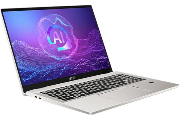 Laptop MSI Prestige A16 16.0" AMD Ryzen AI 9 365 AMD Radeon 880M 32GB 1024GB SSD Windows 11 Home srebrny