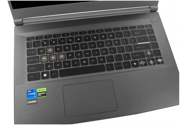 Laptop MSI Thin 15 15.6" Intel Core i5 12450H NVIDIA GeForce RTX 4050 64GB 2048GB SSD Windows 11 Home szary
