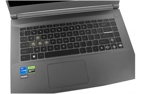 Laptop MSI Thin 15 15.6" Intel Core i5 12450H NVIDIA GeForce RTX 4050 32GB 2048GB SSD Windows 11 Home szary