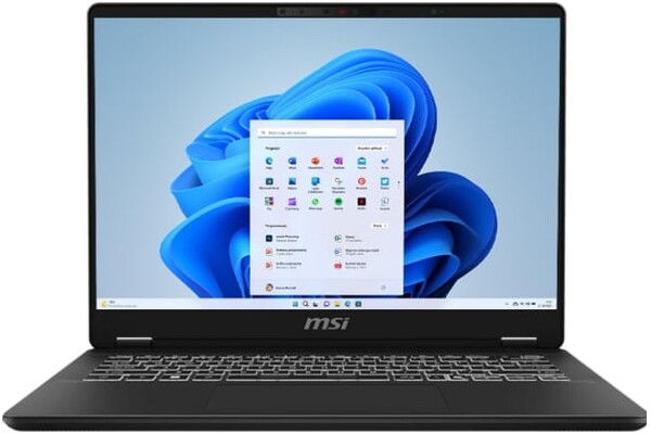 Laptop MSI Prestige 14 14.0" Intel Core Ultra 7 258V Intel Arc 140V 32GB 1024GB SSD M.2 Windows 11 Home szary