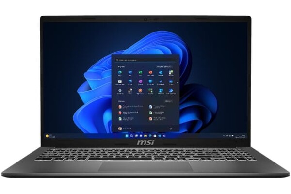 Laptop MSI Modern 15 15.6" Intel Core i5 1335U Intel UHD (Intel Iris Xe ) 16GB 512GB SSD M.2 Windows 11 Professional szary