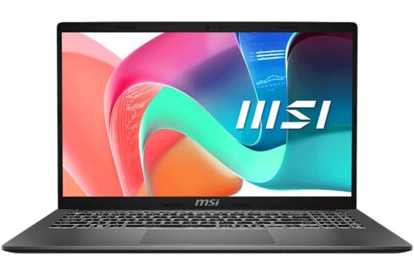 Laptop MSI Modern 15 15.6" Intel Core i5 1335U Intel UHD (Intel Iris Xe ) 16GB 512GB SSD M.2 Windows 11 Professional szary