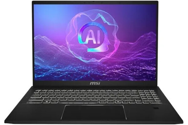 Laptop MSI Summit A16 16.0" AMD Ryzen AI 9 HX 365 AMD Radeon 880M 32GB 1024GB SSD Windows 11 Home czarny