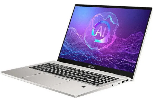 Laptop MSI Prestige A16 16.0" AMD Ryzen AI 9 HX 365 AMD Radeon 880M 32GB 1024GB SSD Windows 11 Home srebrny