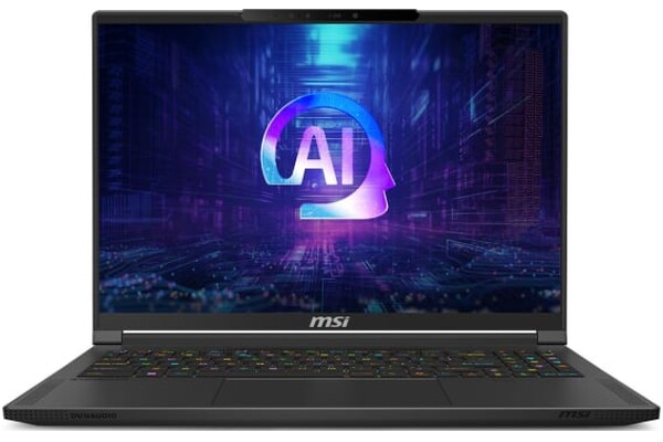 Laptop MSI Stealth A16 16.0" AMD Ryzen AI 9 HX 370 NVIDIA GeForce RTX 5080 32GB 2048GB SSD M.2 Windows 11 Professional czarny