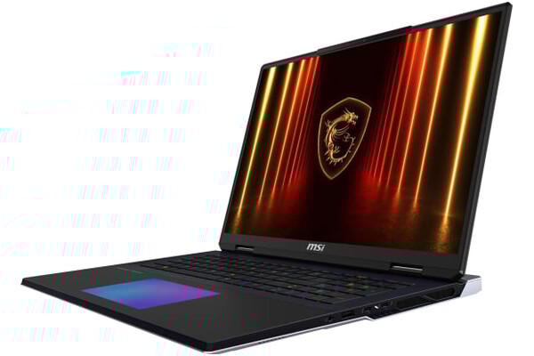 Laptop MSI Titan 18 18.0" Intel Core Ultra 9 285HX NVIDIA GeForce RTX 5080 64GB 6000GB SSD M.2 Windows 11 Professional czarny