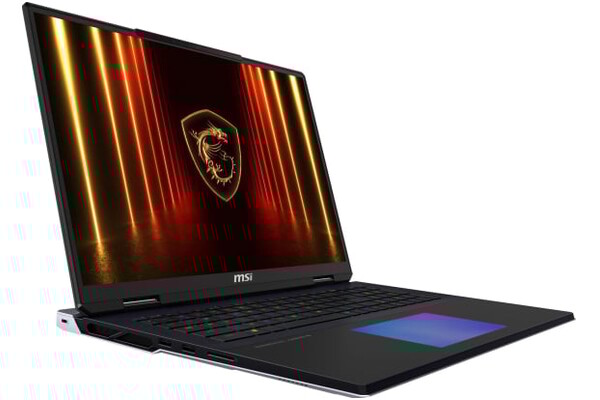 Laptop MSI Titan 18 18.0" Intel Core Ultra 9 285HX NVIDIA GeForce RTX 5080 64GB 6000GB SSD M.2 Windows 11 Professional czarny