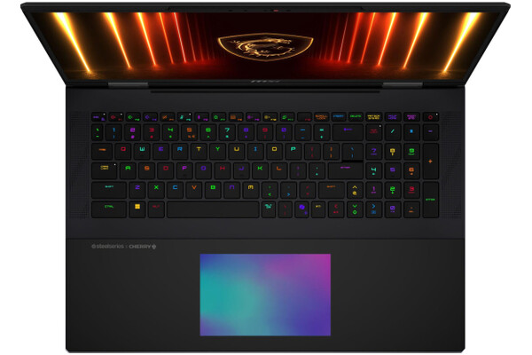 Laptop MSI Titan 18 18.0" Intel Core Ultra 9 285HX NVIDIA GeForce RTX 5090 96GB 6000GB SSD M.2 Windows 11 Professional czarny