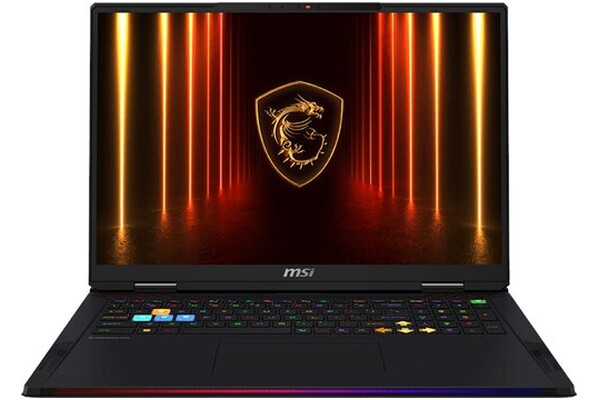 Laptop MSI Raider 18 18.0" Intel Core Ultra 9 285HX NVIDIA GeForce RTX 5080 64GB 2048GB SSD Windows 11 Home czarny