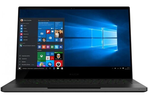 Laptop Razer Blade Stealth 13 13.3" Intel Core i7 1165G7 NVIDIA GeForce GTX 1650 Ti 16GB 512GB SSD Windows 10 Home czarny