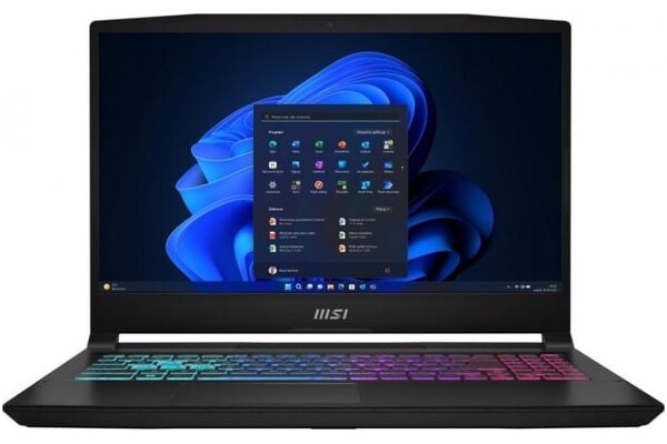Laptop MSI Katana A15 15.6" AMD Ryzen 7 8845HS NVIDIA GeForce RTX 4060 16GB 2048GB SSD Windows 11 Home czarny