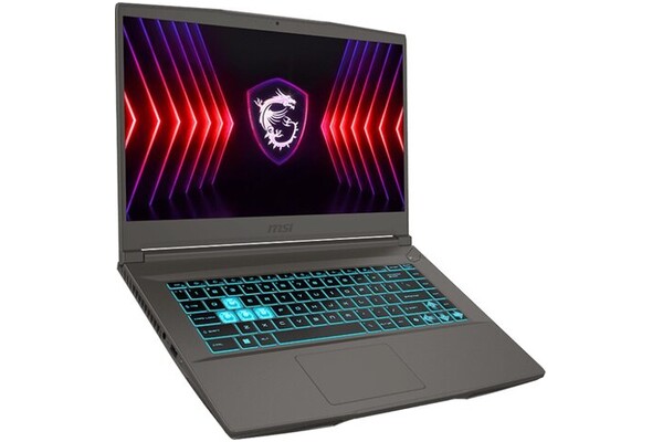 Laptop MSI Thin 15 15.6" Intel Core i5 12450H INTEL UHD 16GB 512GB SSD szary
