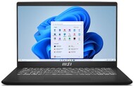 Laptop MSI Modern 14 14.0" AMD Ryzen 5 7430U AMD Radeon 16GB 512GB SSD M.2 Windows 11 Home czarny