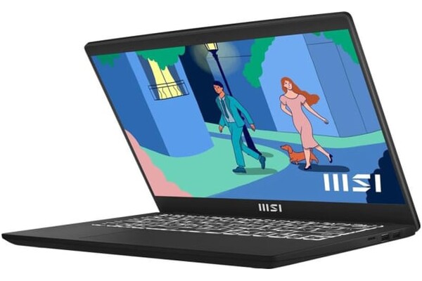 Laptop MSI Modern 14 14.0" AMD Ryzen 5 7430U AMD Radeon 16GB 512GB SSD M.2 Windows 11 Home czarny