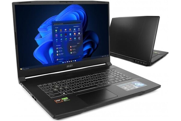 Laptop MSI Katana A17 17.3" AMD Ryzen 7 8845HS NVIDIA GeForce RTX 4050 64GB 1024GB SSD Windows 11 Home czarny