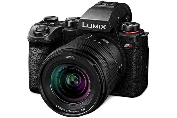 Aparat bezlusterkowy Panasonic S5M2 - czarny + 20-60