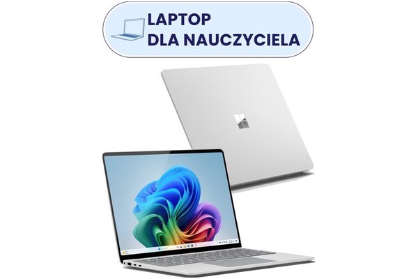 Laptop Microsoft Surface Laptop 13.8" Qualcomm Snapdragon Snapdragon X Plus QUALCOMM Adreno 16GB 512GB SSD Windows 11 Home platynowy