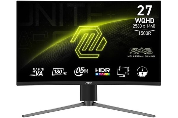 Monitor 27.0" MSI MAG MAG 27CQ6PF czarny