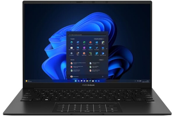 Laptop ASUS ZenBook 14 14.0" AMD Ryzen AI 7 350 HX 350 AMD Radeon 16GB 1024GB SSD M.2 Windows 11 Professional czarny
