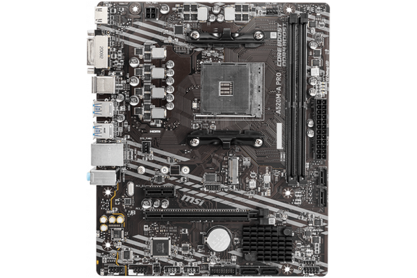 Płyta główna MSI A520MA Pro Socket AM4 AMD A520 DDR4 miniATX