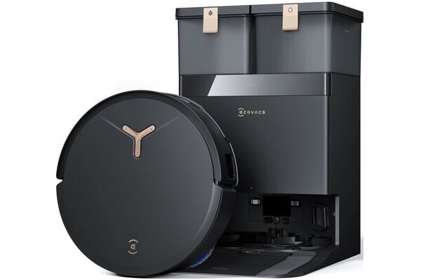 Odkurzacz ECOVACS T50 Deebot Deebot Omni Pro robot sprzątający z pojemnikiem czarno-złoty