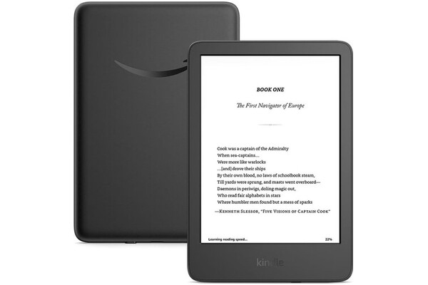 Czytnik Amazon Kindle 2024 16GB czarny - bez reklam