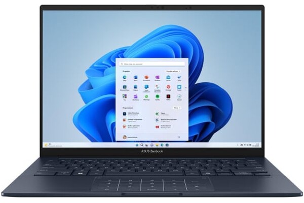 Laptop ASUS ZenBook 14 14.0" Intel Core Ultra 5 225H Intel Arc 16GB 1024GB SSD M.2 Windows 11 Home niebieski