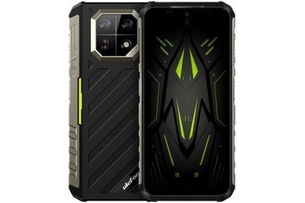 Smartfon Ulefone Armor 22 czarno-zielony 6.58" 8.0GB/256.0GB
