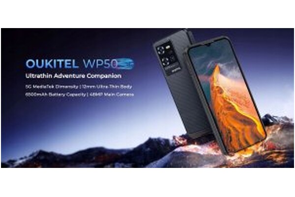 Smartfon OUKITEL WP 50 5G niebieski 6.60" 4.0GB/256.0GB