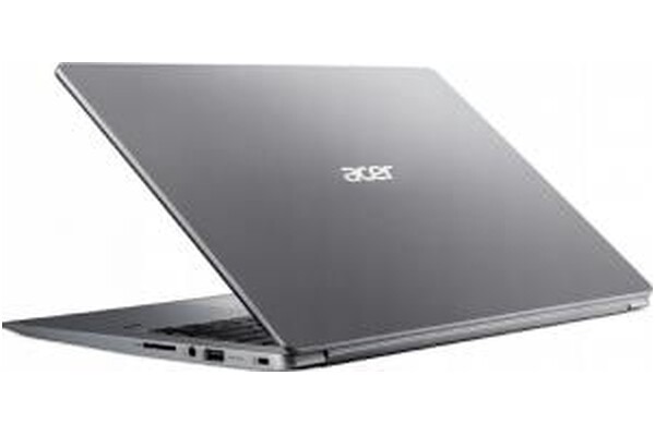 Laptop ACER Swift 1 14.0" Intel Celeron N4000 N4000 INTEL UHD 600 4GB 64GB SSD Windows 10 Home szary