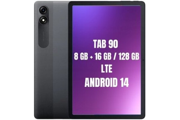 Tablet Blackview Tab 90 10.90" UNISOC Tiger T606 8.0GB/128GB, szary