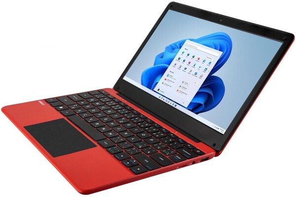 Laptop UMAX VisionBook 12WRX 11.6" Intel Celeron N4020 N4020 INTEL UHD 600 4GB 128GB SSD Windows 11 Professional czerwony