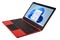 Laptop UMAX VisionBook 12WRX 11.6" Intel Celeron N4020 N4020 INTEL UHD 600 4GB 128GB SSD Windows 11 Professional czerwony