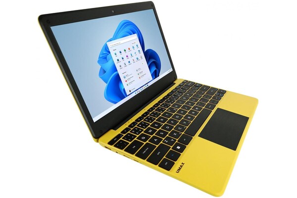 Laptop UMAX VisionBook 12WRX 11.6" Intel Celeron N4020 N4020 INTEL UHD 600 4GB 128GB SSD Windows 11 Professional żółty