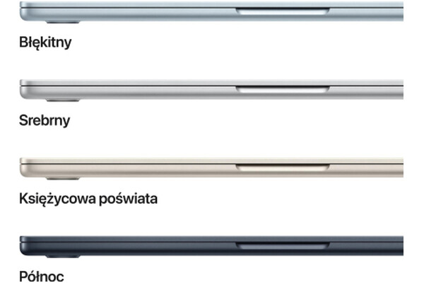 Laptop Apple MacBook Air 13.6" Apple M4 M4 (10 rdz.) 24GB 1024GB SSD macOS Sequoia srebrny