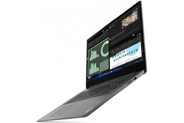 Laptop Lenovo V17 17.3" Intel Core i5 13420H INTEL UHD 16GB 512GB SSD Windows 11 Professional szary