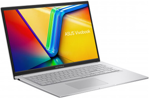 Laptop ASUS Vivobook 17 17.3" Intel Core i5 1334U INTEL Iris Xe 16GB 512GB SSD Windows 11 Home srebrny