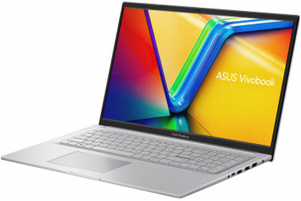 Laptop ASUS Vivobook 17 17.3" Intel Core i5 1334U INTEL Iris Xe 16GB 512GB SSD Windows 11 Home srebrny