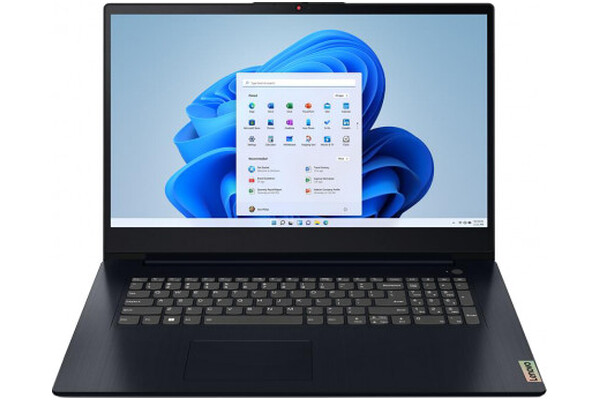 Laptop Lenovo IdeaPad 3 17.3" Intel Core i3 1215U INTEL UHD 8GB 512GB SSD Windows 11 Home niebieski