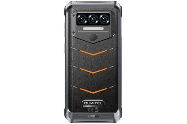 Smartfon OUKITEL WP 38 czarno-pomarańczowy 6.52" 6.0GB/256.0GB