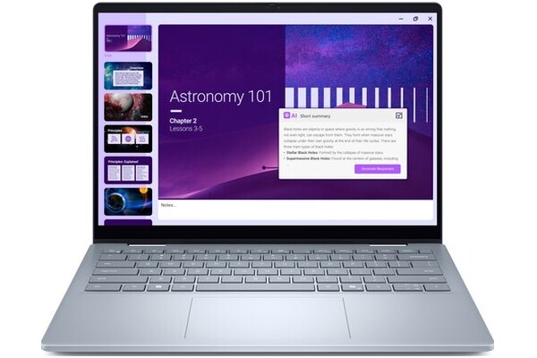 Laptop DELL 0425-2808 14.0" Intel Core Ultra 7 256V Intel Arc 140V 16GB 512GB SSD Windows 11 Home niebieski