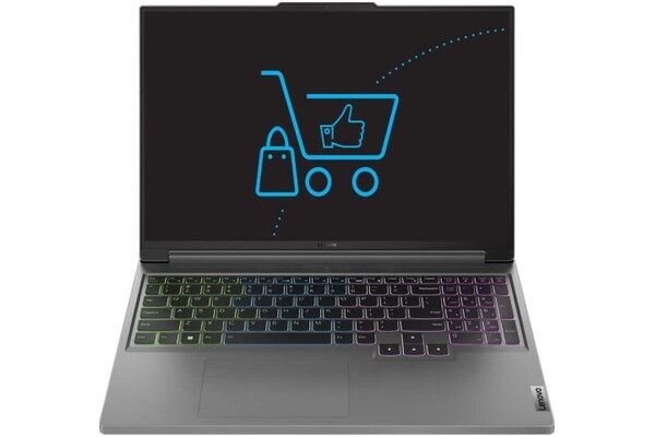 Laptop Lenovo Legion Slim 5 16.0" AMD Ryzen 7 7435HS NVIDIA GeForce RTX 4060 16GB 512GB SSD M.2 szary