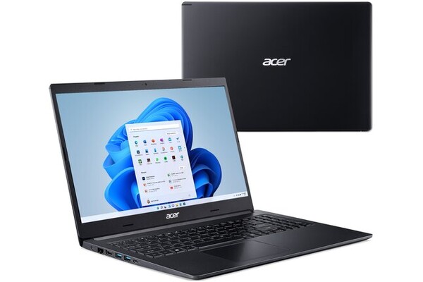 Laptop ACER Aspire 5 15.6" AMD Ryzen 5 5500U AMD Radeon 16GB 512GB SSD Windows 11 Home czarny