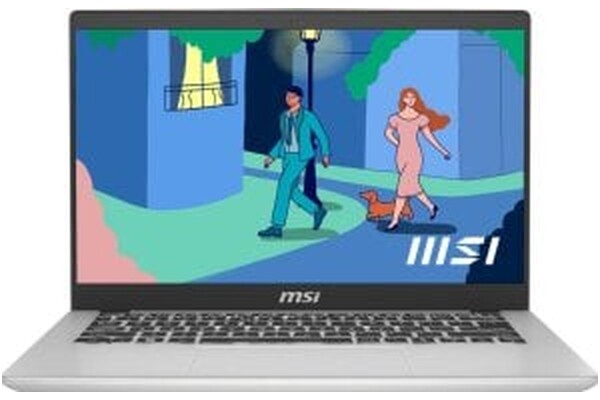 Laptop MSI Modern 14 14.0" AMD Ryzen 5 7530U AMD Radeon RX Vega 7 16GB 512GB SSD M.2 Windows 11 Home srebrny