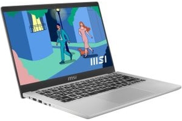 Laptop MSI Modern 14 14.0" AMD Ryzen 5 7530U AMD Radeon RX Vega 7 16GB 512GB SSD M.2 Windows 11 Home srebrny