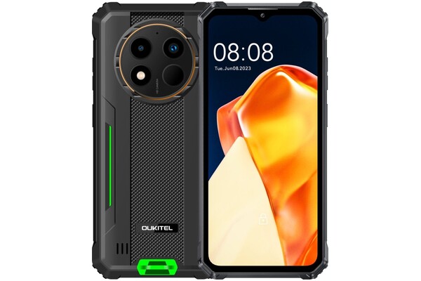 Smartfon OUKITEL WP 28 czarno-zielony 6.52" 4.0GB/64.0GB