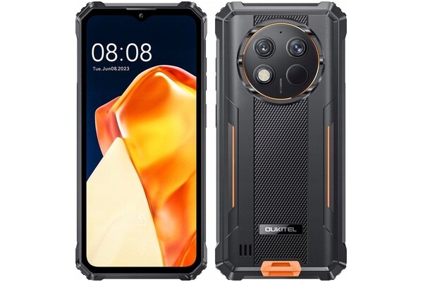 Smartfon OUKITEL WP 28 czarno-pomarańczowy 6.52" 4.0GB/128.0GB
