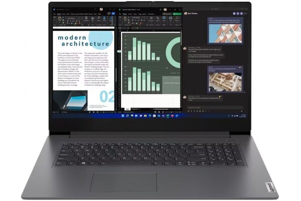 Laptop Lenovo V17 17.3" Intel Core i5 13420H INTEL UHD 16GB 1024GB SSD Windows 11 Professional szary