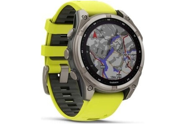 Smartwatch Garmin Fenix 8 Sapphire Solar 1.30" żółty